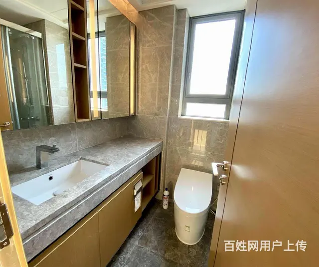 前山轻轨站楼上，中海环宇城 3室2卫 看河景，精装修 全齐 - 图片 4