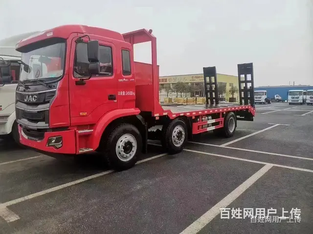 板长8.6米平板拖车 平板运输车 可加货箱 - 图片 1