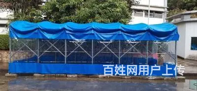 推拉棚大型活动棚移动伸缩蓬推拉帐棚仓库雨篷推拉棚移 - 图片 2