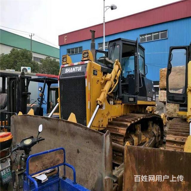 朝阳二手旧推土机市场 二手山推160湿地推土机的图片