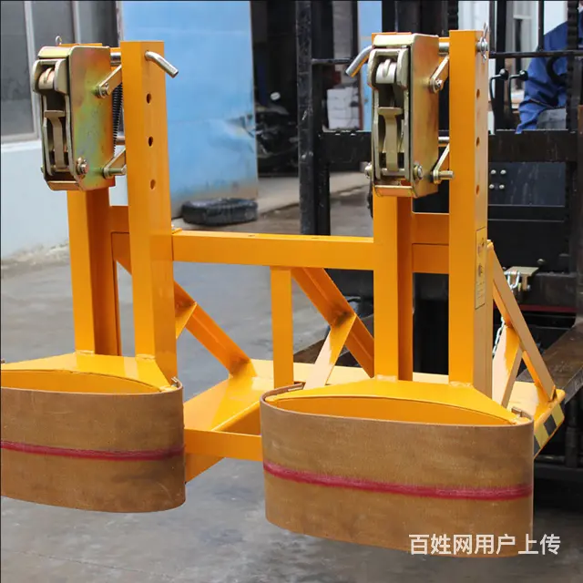 油桶翻转倒料车油桶车叉车用鹰嘴夹具吊具油桶搬运车 - 图片 8