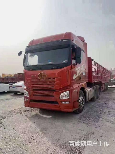 19年8月解放jh6领航版牵引车锡柴550马力
