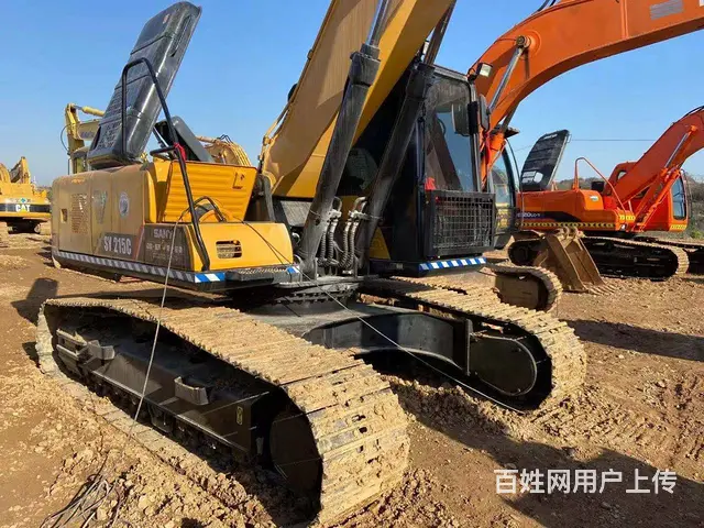 20年三一215二手挖掘机 有质保可分期 手续齐全 - 图片 9