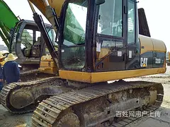 温州出售17年卡特320二手挖掘机原汁原味