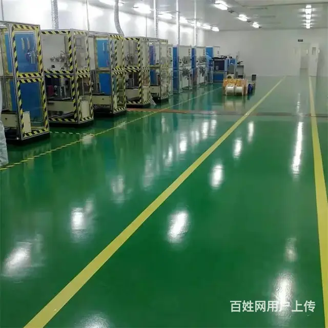 肥城高强度车间耐磨地坪漆施工 - 图片 5
