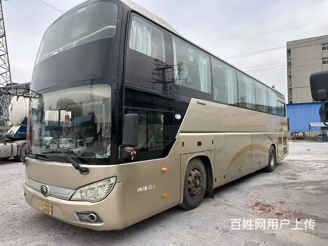 河南牌国四55座锅炉暖气宇通6118气囊车 - 图片 1