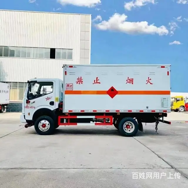 东风蓝牌多利卡易燃气体厢式运输车 - 图片 4