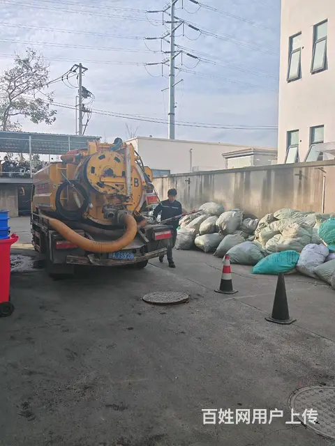 昆山淀山湖隔油池清理 - 图片 9