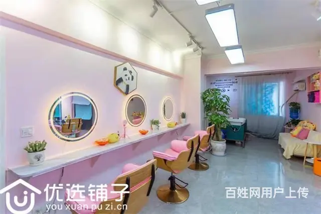 （优选铺子）市内中心广场60平美发店转让（可空转） - 图片 1