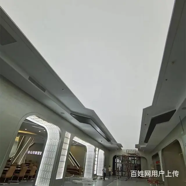 杜邦纸软膜天花透光膜服装展厅上门安装 - 图片 1