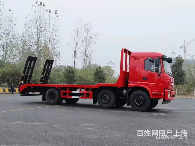 三环国六前四后四挖机拖车 平板车 支持分期零首付 - 图片 2