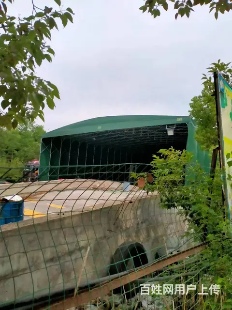大型移动推拉雨棚户外活动停车遮阳蓬烧烤夜市伸缩大 - 图片 2