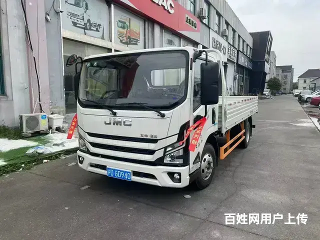 新车未用2023年10月上牌江铃凯运4.2米平板车 - 图片 1