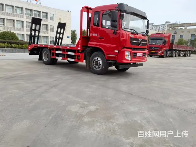 国六平板车厂家报价 平板车挖机运输车 可分期付款多少钱 - 图片 2