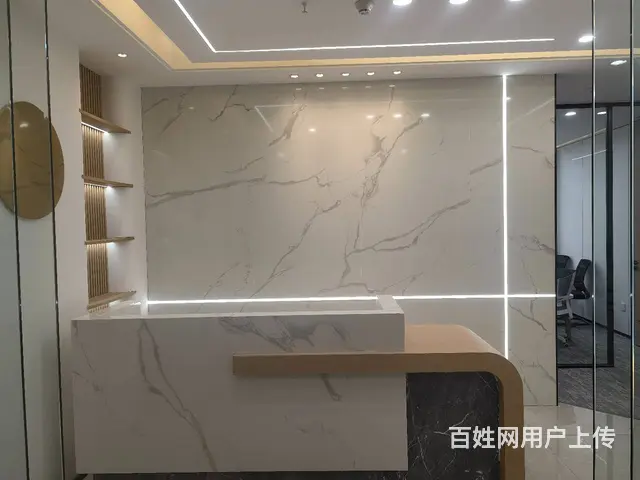 新都传化润锦大厦249平精装带家具出租 - 图片 1