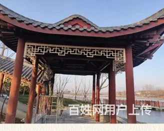四川成都实木挂落榫卯花格挂落 - 图片 4