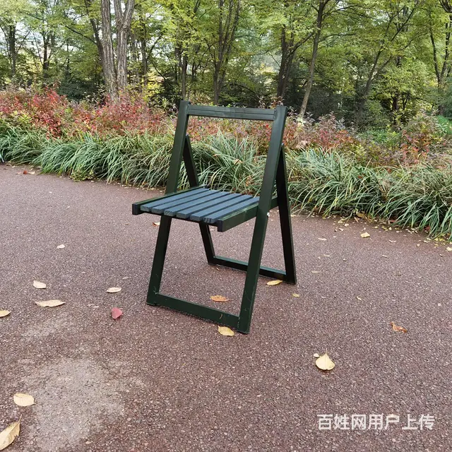 钢木椅便携折叠椅 - 图片 2