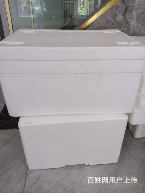 供应海产泡沫箱水果蔬菜泡沫箱快递专用生鲜保温箱 - 图片 1