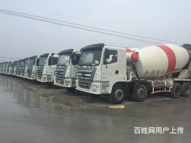 出售二手三一搅拌车,12方后八轮，包提档 可分期 - 图片 1