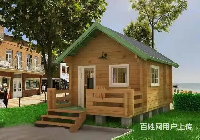 枣庄轻钢别墅，木屋岗亭各种尺寸定制 - 图片 7