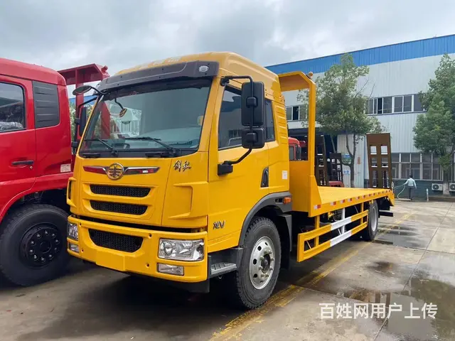 东风15吨挖机平板车钩机拖车 首付3万可提车能上户 - 图片 11