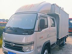 22年国六福田领航双排厢货车，精品车况，低价出