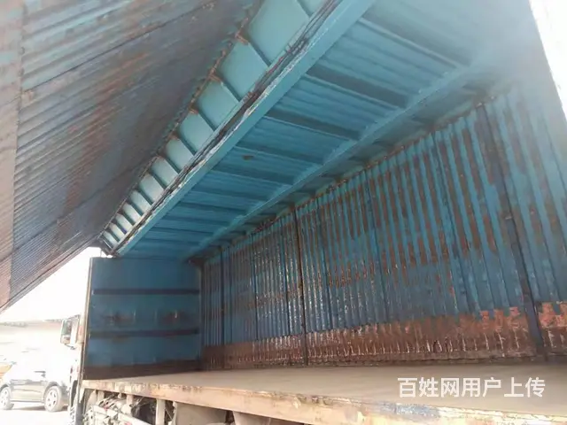 国五240马力江淮格尔发前四后四飞翼车9米6货箱 - 图片 8