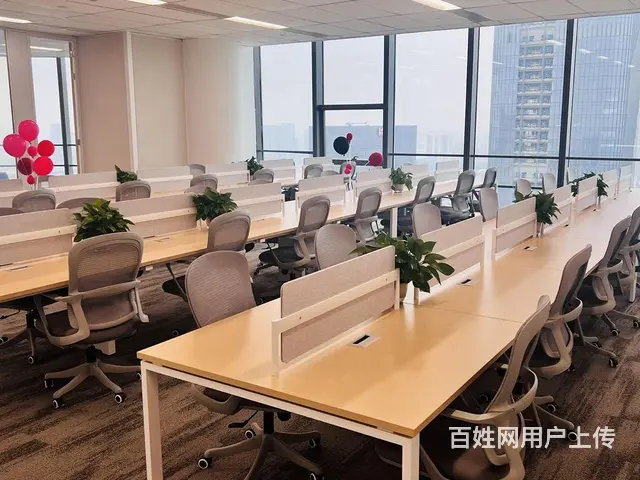 14科韵路地铁站旁500方精装写字楼出租办公天河区 - 图片 1