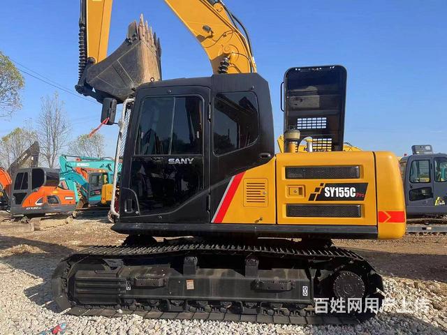 出售二手挖掘机三一155手续全质保两年包邮支持分期的图片