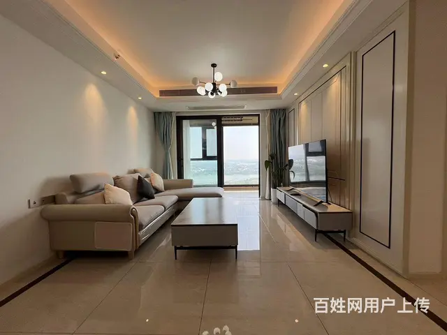 金茂府新出3房2卫 超大阳台 全景落地窗 高层看湖 - 图片 2