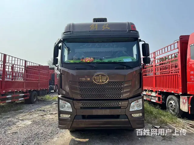出售二手解放JH6前四后八9.6潍柴 高栏国5 - 图片 2