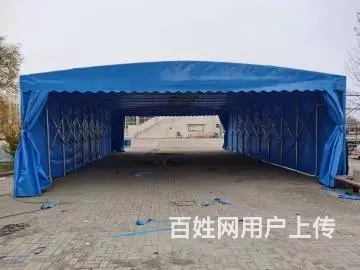 物流批发雨蓬物流蓬工地棚移动帐篷仓库蓬停车棚活动棚 - 图片 7
