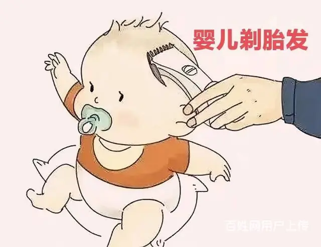 苏州婴儿满月理发服务/吴中区婴儿理发胎毛画定做 - 图片 1