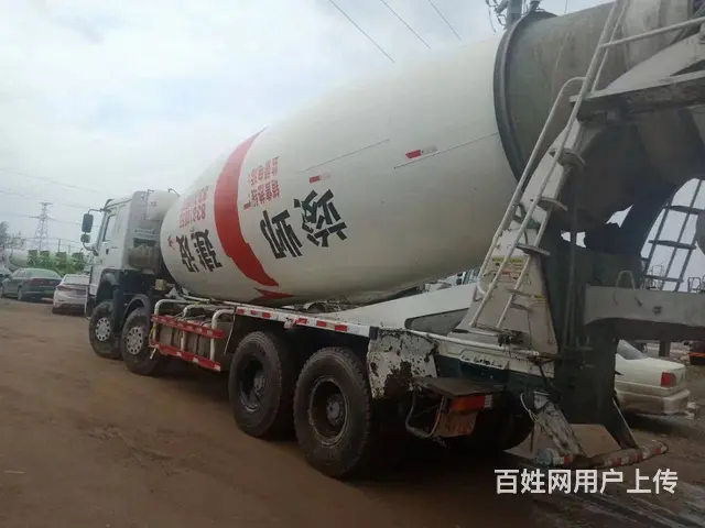 二手豪沃搅拌车 大20方搅拌车 前四后八 国五 - 图片 4