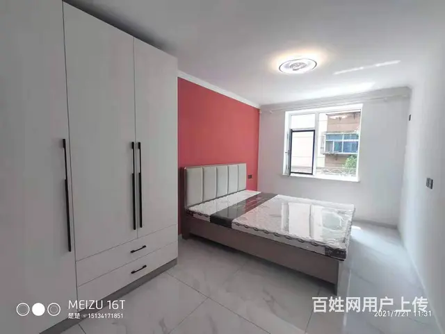 龙江街道龙江北里2楼56平南北通精装地暖带家具拎包即住！ - 图片 1