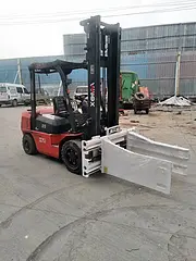 让合力3吨二手叉车、废纸夹抱叉车,软夹包叉车