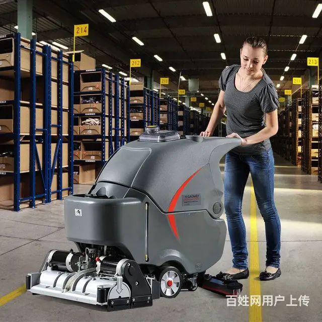 物业保洁手推式洗扫一体机 电瓶款 - 图片 1