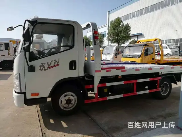 湛江地区解放蓝牌清障车一拖二价格 厂家直销品质保证 - 图片 6
