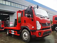 程力平板车 陕汽轩德X9单桥 挖机拖车 包上户价