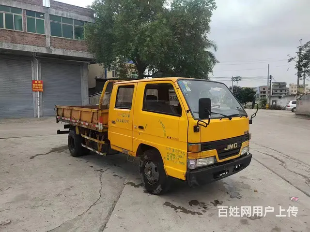 江铃双排双轮平板自缷车，车斗长3.3米 - 图片 2