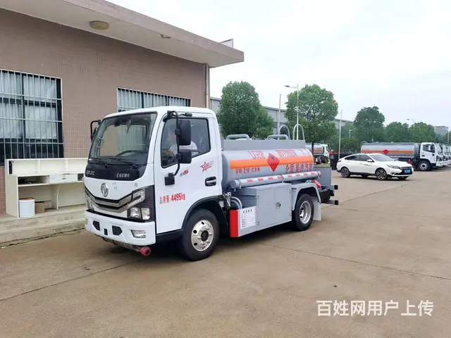 楚胜蓝牌流动加油车 国六东风小型油罐车 - 图片 1