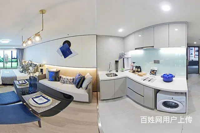 近钱江新城，地铁0距离七堡花园城 现房还阳台公寓 - 图片 1