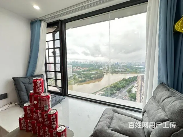 全新！能看河景的loft，两室一卫，隔音好，纯纯河景房火炬村 - 图片 3