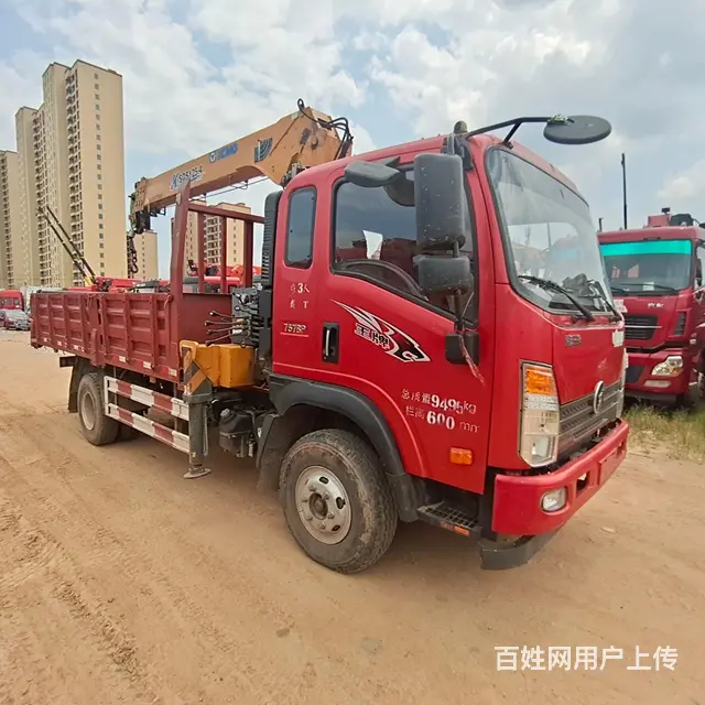二手徐工5吨小黄牌随车吊 短轴距车况极品带保险 - 图片 1