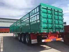13米 9米仓栏挂车 侧翻挂 后翻挂 厂家订做