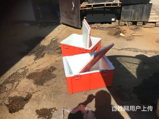 塑料零件盒五金分格箱冷冻盒单冻器塑料箱周转筐错位筐 - 图片 7