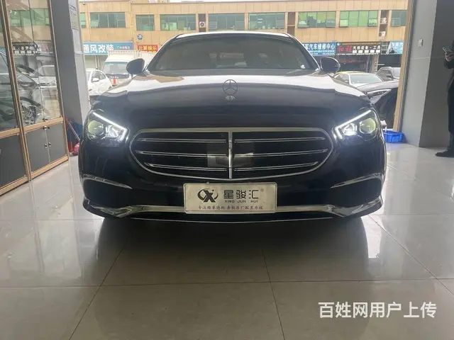 23款奔驰E300升级原厂几何多光LED大灯系统 - 图片 3