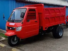 农用柴油三轮车自卸翻斗运输车后工地专用三马子蹦蹦车