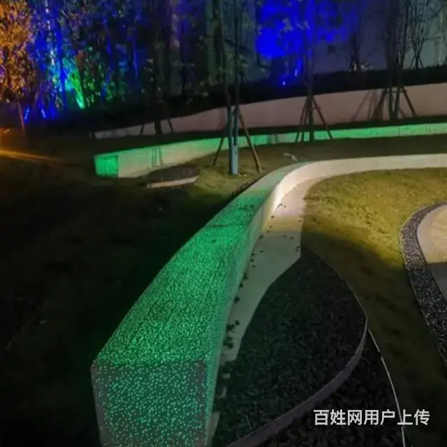 广州GRC透光树池坐凳GRC异形水磨石树池厂家 - 图片 1