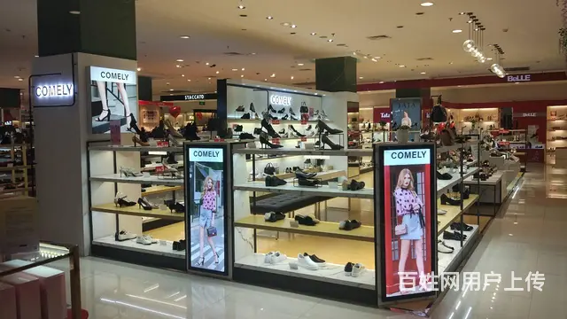 商业展柜定制设计、淄博烤漆展示柜工厂、门头店展架 - 图片 1